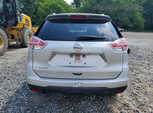 JN8AT2MT1GW007126 2016 NISSAN ROGUE Silver Սալոնի դիմացի տեսք