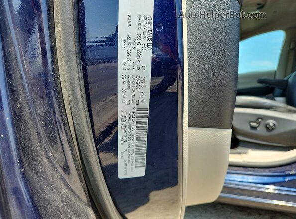 2C4RC1BG6HR523166 2017 CHRYSLER PACIFICA Blue Widok wnętrza 360 stopni