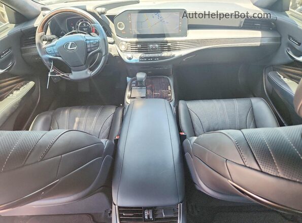 JTHD51FF5N5017163 2022 LEXUS LS White Սարքավորումների վահանակի տեսք