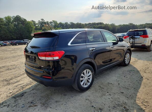 5XYPG4A34HG205370 2017 KIA SORENTO Black Przód prawy