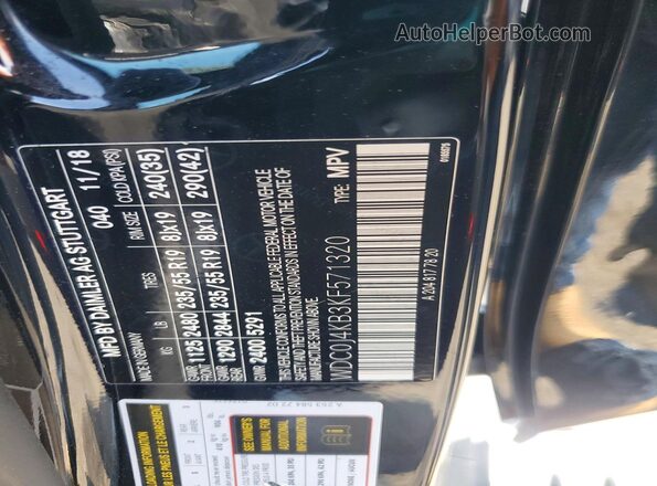 WDC0J4KB3KF571320 2019 MERCEDES-BENZ GLC-CLASS Black სალონის 360-გრადუსიანი ხედი