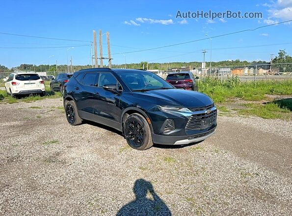 3GNKBGRS5KS669383 2019 CHEVROLET BLAZER Black უკანა მარცხენა