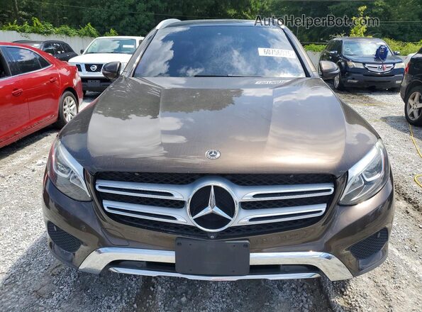 WDC0G4JB7JV056213 2018 MERCEDES-BENZ GLC-CLASS Brown Vista trasera