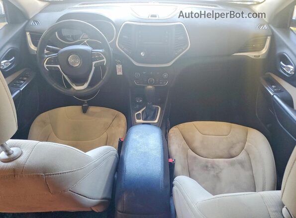 1C4PJMCB1GW191595 2016 JEEP CHEROKEE White Widok zestawu wskaźników