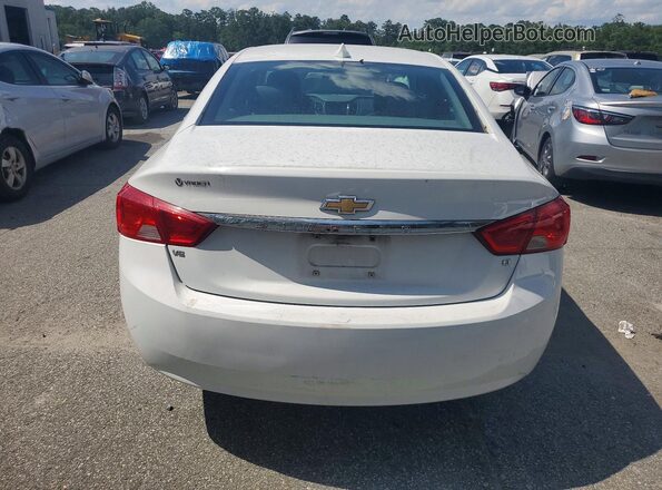 2G11Z5S37K9115419 2019 CHEVROLET IMPALA Белый Вид салона спереди