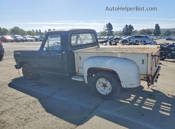 000000F10YRE94905 1967 FORD F100 Black Trasero derecho