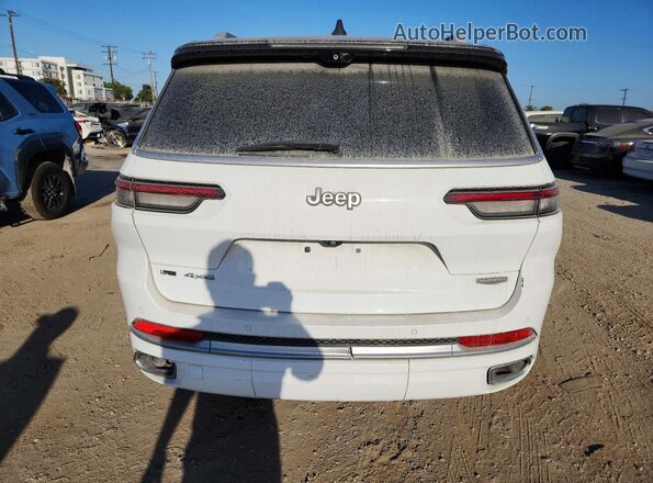 1C4RJJEGXN8554641 2022 JEEP CHEROKEE White Widok wnętrza z przodu