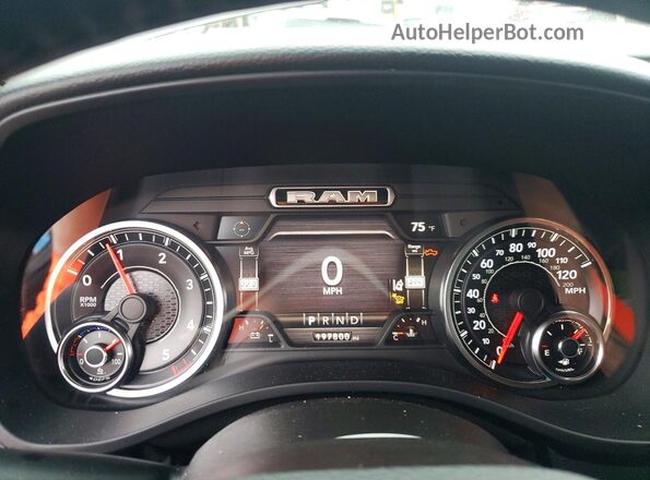 1C6SRFFM1MN553851 2021 RAM 1500 Gray უკანა სავარძლების ხედი