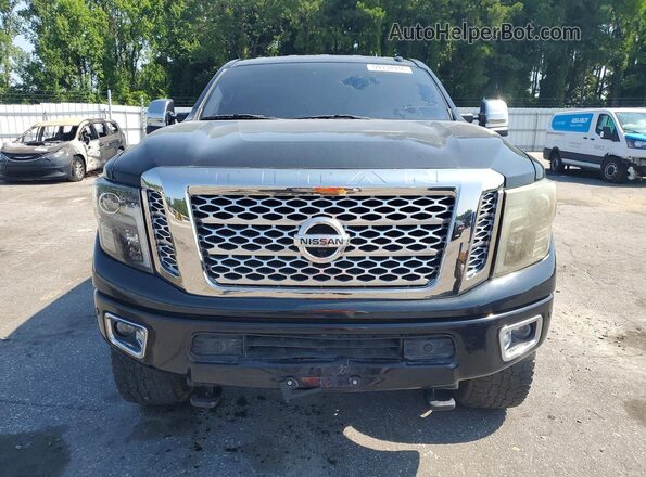 1N6BA1F43GN504073 2016 NISSAN TITAN Черный Вид сзади
