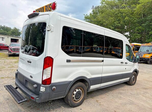 1FTYE2CM6JKA92817 2018 FORD TRANSIT Белый Передняя правая четверть