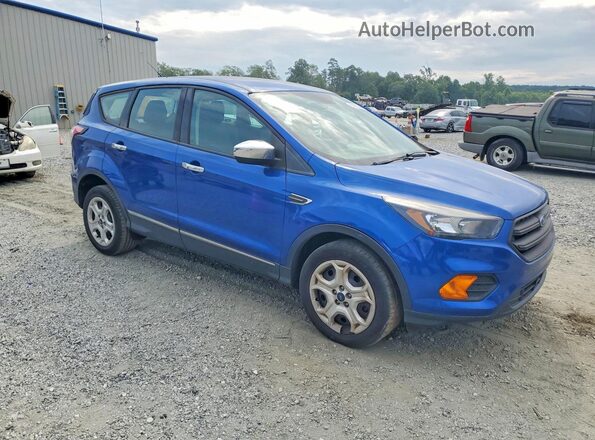 1FMCU0F77JUC73139 2018 FORD ESCAPE Blue წინა ხედი