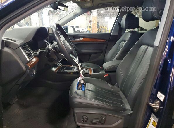 WA1EAAFY0P2008758 2023 AUDI Q5 Blue Dashboard view