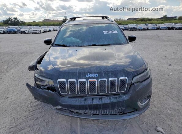 1C4PJLDB4KD302444 2019 JEEP CHEROKEE Black უკანა ხედი
