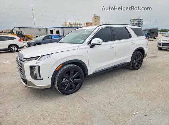 KM8R3DGE4SU840703 2025 HYUNDAI PALISADE White Rear left