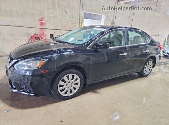 3N1AB7AP5JY323263 2018 NISSAN SENTRA Black Задня ліва чверть