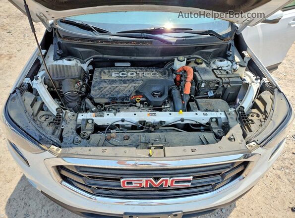 3GKALNEU4JL207178 2018 GMC TERRAIN White Vista de la etiqueta del VIN
