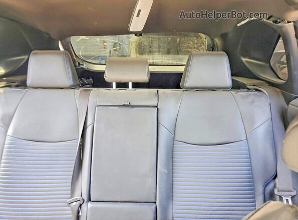 JTME6RFV8RJ061504 2024 TOYOTA RAV4 Silver Rear interior view
