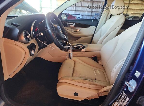 WDC0G4JB9GF072884 2016 MERCEDES-BENZ GLC-CLASS Blue Առջևի վահանակի տեսք