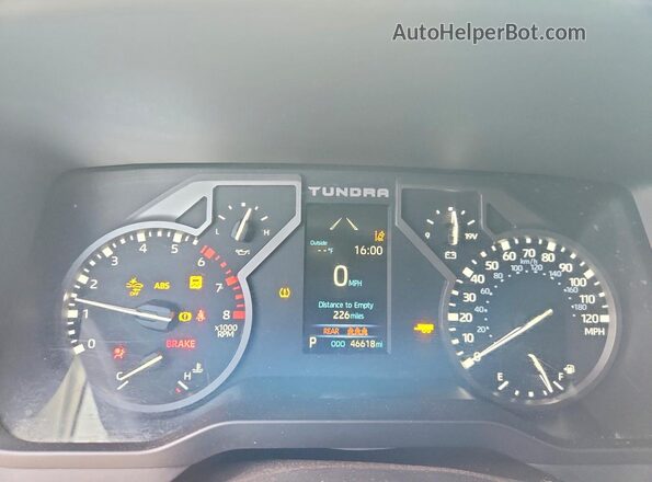 5TFLA5DB5NX035523 2022 TOYOTA TUNDRA Green Vista de los asientos traseros