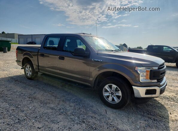 1FTEW1CB4KFB42813 2019 FORD F150 Gray Front view