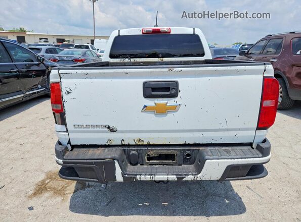 1GCGSCEA4H1298196 2017 CHEVROLET COLORADO White Вид салону спереду