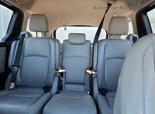 5FNRL6H70JB050399 2018 HONDA ODYSSEY Gray Սալոնի հետևի տեսք