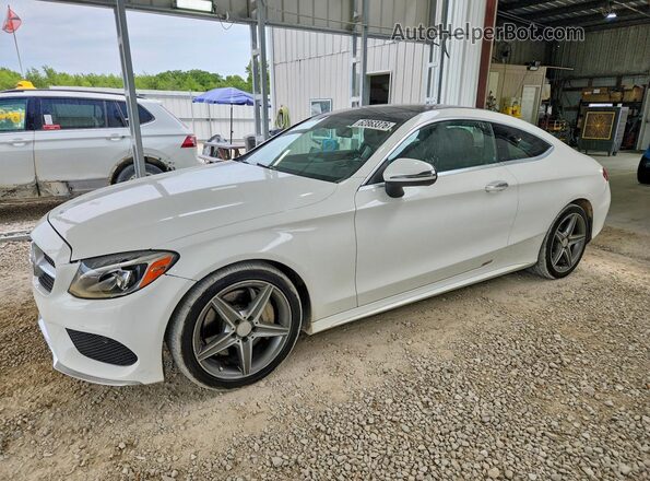 WDDWJ4JB3HF392677 2017 MERCEDES-BENZ C White Задня ліва чверть