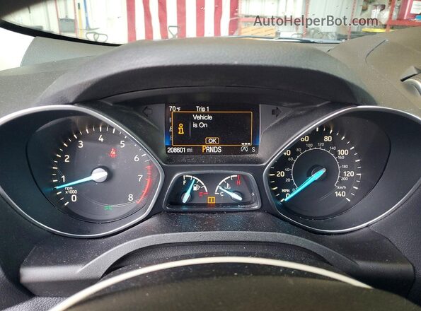 1FMCU0GD9KUB06755 2019 FORD ESCAPE Silver Вид задніх сидінь