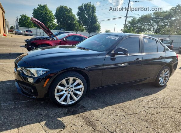 WBA8E5G5XJNU47102 2018 BMW 3 SERIES Black Trasero izquierdo