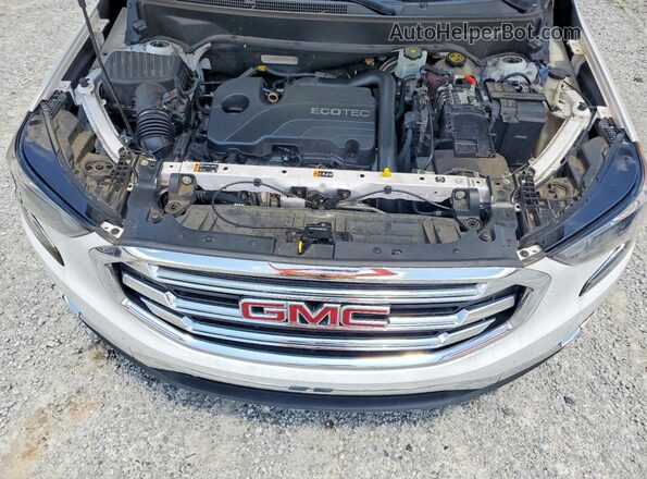 3GKALPEV6ML304178 2021 GMC TERRAIN White Vista de la etiqueta del VIN