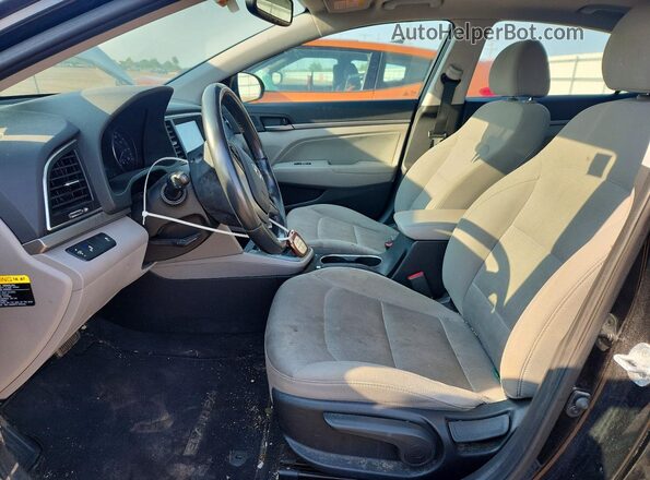 5NPD84LF4JH400830 2018 HYUNDAI ELANTRA Black Vista del salpicadero