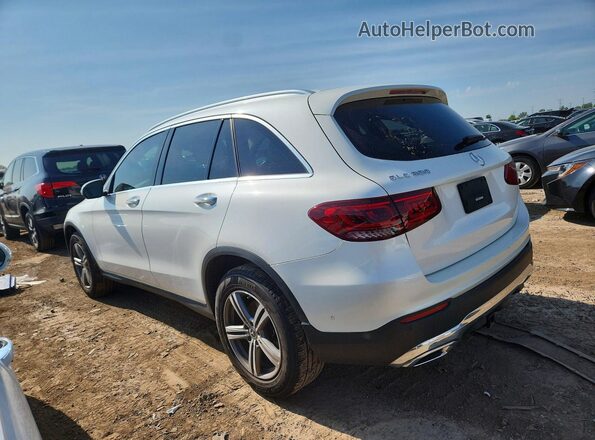 W1N0G8DB9MV265507 2021 MERCEDES-BENZ GLC-CLASS Белый Задняя правая четверть