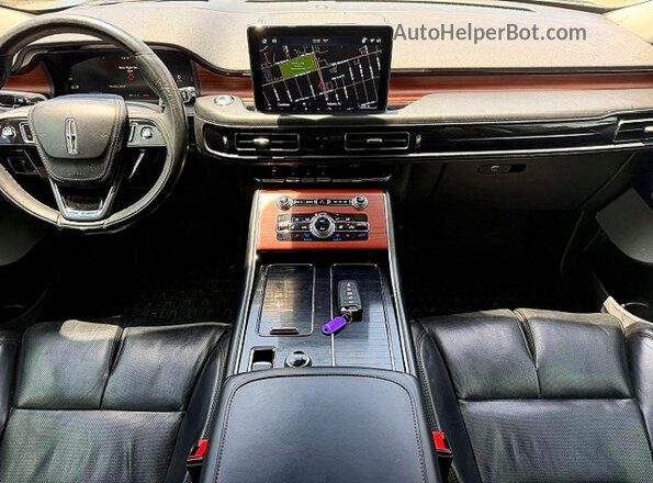 5LM5J7XC3NGL14700 2022 LINCOLN AVIATOR Black Instrument cluster view