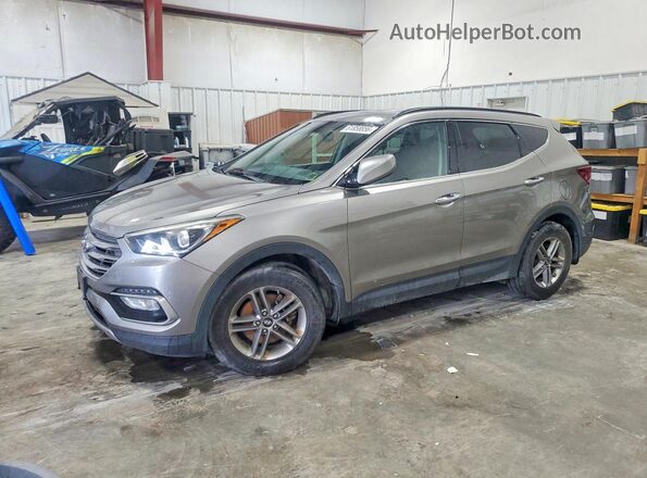 5XYZUDLB8HG445608 2017 HYUNDAI SANTA Gray უკანა მარცხენა