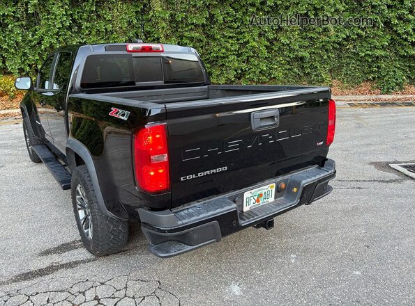 1GCGTDEN2N1289188 2022 CHEVROLET COLORADO Черный Передняя правая четверть