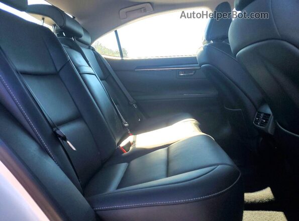JTHBK1GG7G2233155 2016 LEXUS ES350 White Vista interior trasera