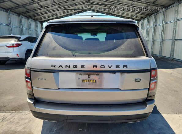 SALGS2SV6JA389714 2018 LAND ROVER RANGE Gray Вид салону спереду