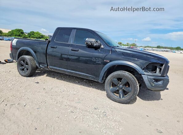 1C6RR6GT1KS622749 2019 RAM 1500 Black წინა ხედი