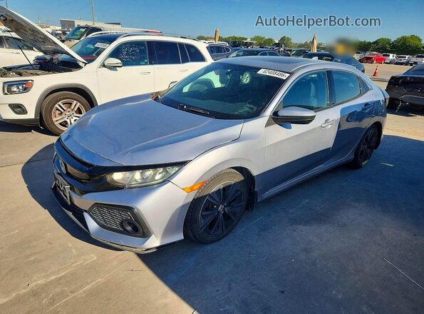 SHHFK7H78HU208346 2017 HONDA CIVIC Silver Tył lewy