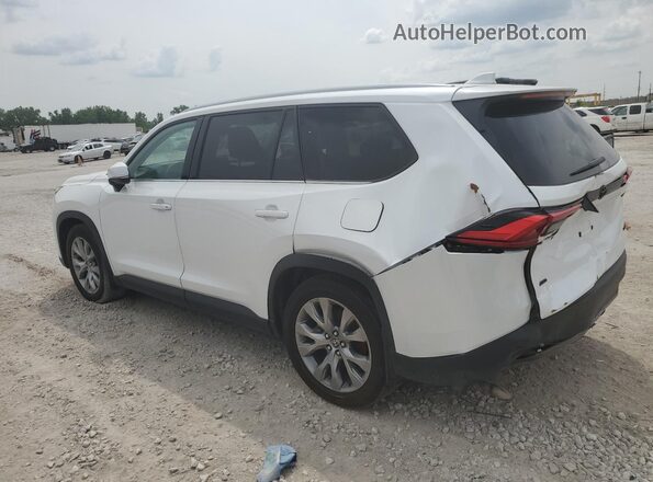 5TDAAAB59RS010004 2024 TOYOTA GRAND HIGHLANDER White Trasero derecho