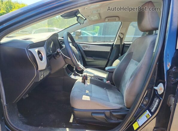 2T1BURHE4JC118304 2018 TOYOTA COROLLA Blue წინა პანელის ხედი