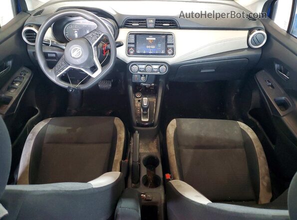 3N1CN8EV8LL898620 2020 NISSAN VERSA Blue Vista del cuadro de instrumentos