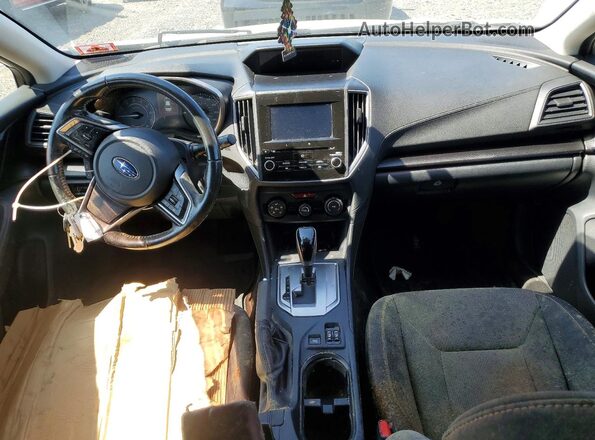 JF2GTAEC8K8294011 2019 SUBARU CROSSTREK White Vista del cuadro de instrumentos