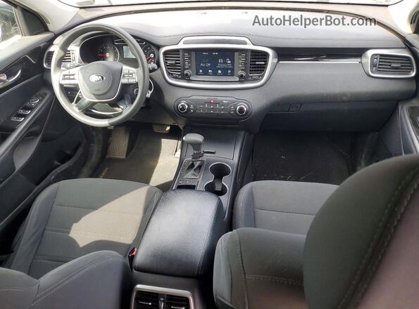 5XYPGDA31KG445368 2019 KIA SORENTO Black Widok zestawu wskaźników