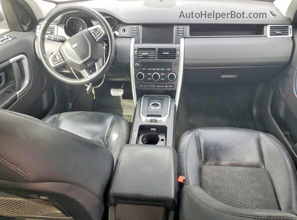 SALCP2BG3GH612079 2016 LAND ROVER DISCOVERY Белый Вид щитка приборов