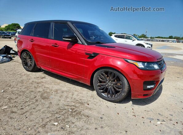 SALWS2VF5GA560655 2016 LAND ROVER RANGE Red Widok z przodu