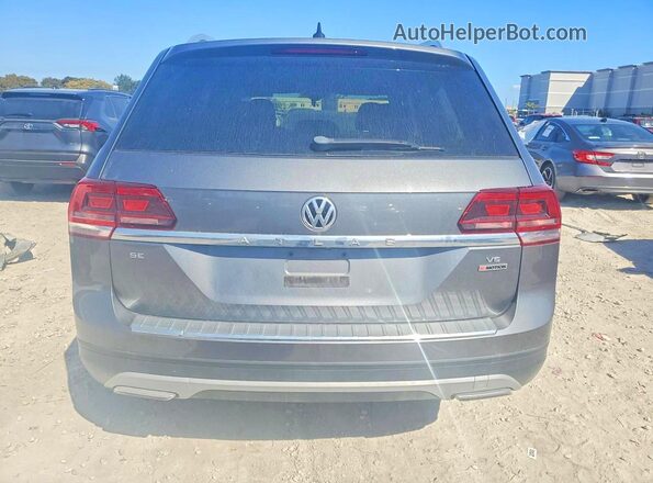 1V2UR2CA1KC540819 2019 VOLKSWAGEN ATLAS Gray Widok wnętrza z przodu