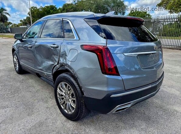1GYKNDRS7LZ196339 2020 CADILLAC XT5 Gray Задня права чверть
