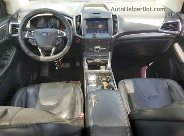 2FMPK4K96LBA60150 2020 FORD EDGE Gray ხელსაწყოთა პანელის ხედი