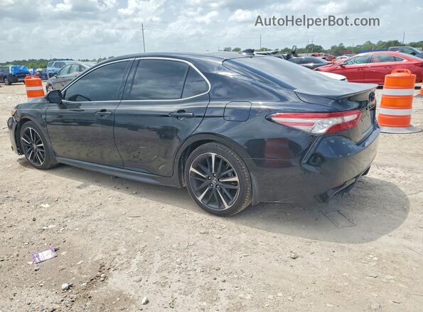 4T1B61HK6KU813059 2019 TOYOTA CAMRY Черный Задняя правая четверть